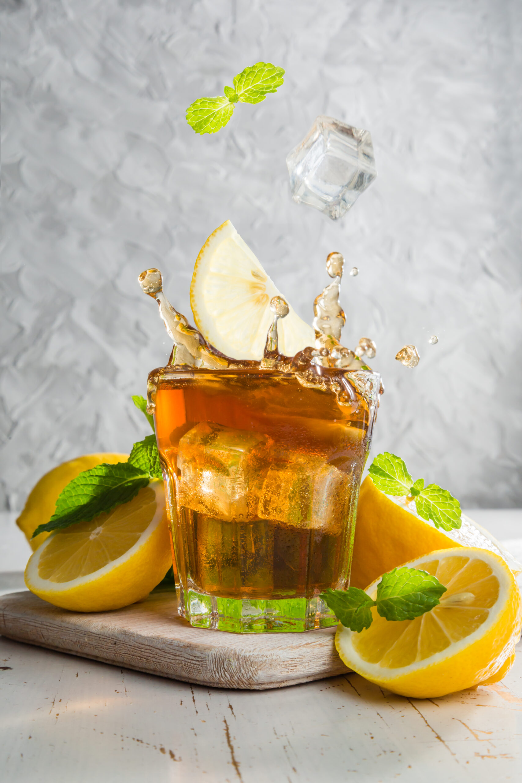 Ginger Lemon Ice Tea
